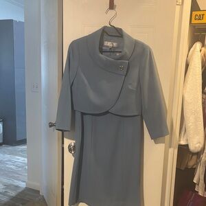 Elegant Tahari Blue Women's Dress Sz 6